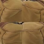 Saint Laurent Mini Boston Canvas Brown Handbag — view 4