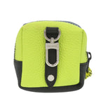 Louis Vuitton Square Pouch Color Blocks Taurillon Leather Blue Gray Yellow Charm — view 3
