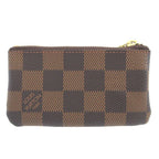 Louis Vuitton Damier Pochette Cles Brown Coin Case — view 3