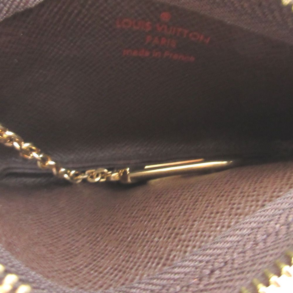 Louis Vuitton Damier Pochette Cles Brown Coin Case — view 4