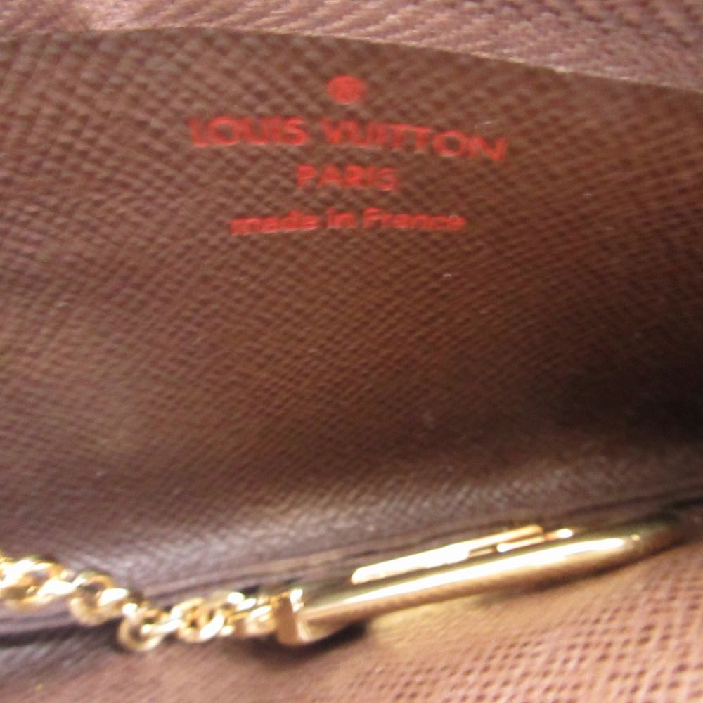 Louis Vuitton Damier Pochette Cles Brown Coin Case — view 6