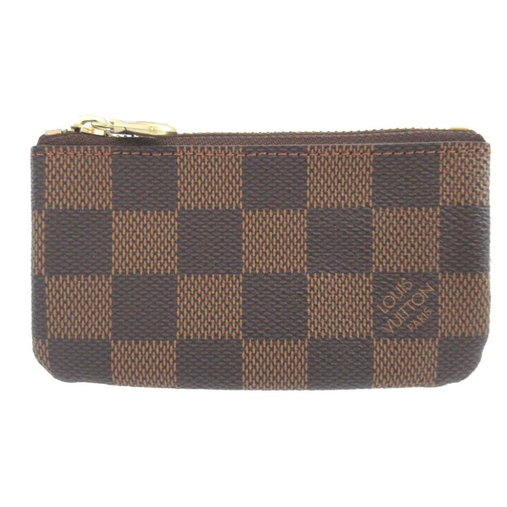 Louis Vuitton Damier Pochette Cles Brown Coin Case