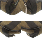 Fendi Pecan Canvas Brown Belt Bag — view 5