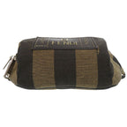 Fendi Pecan Canvas Brown Belt Bag — view 4