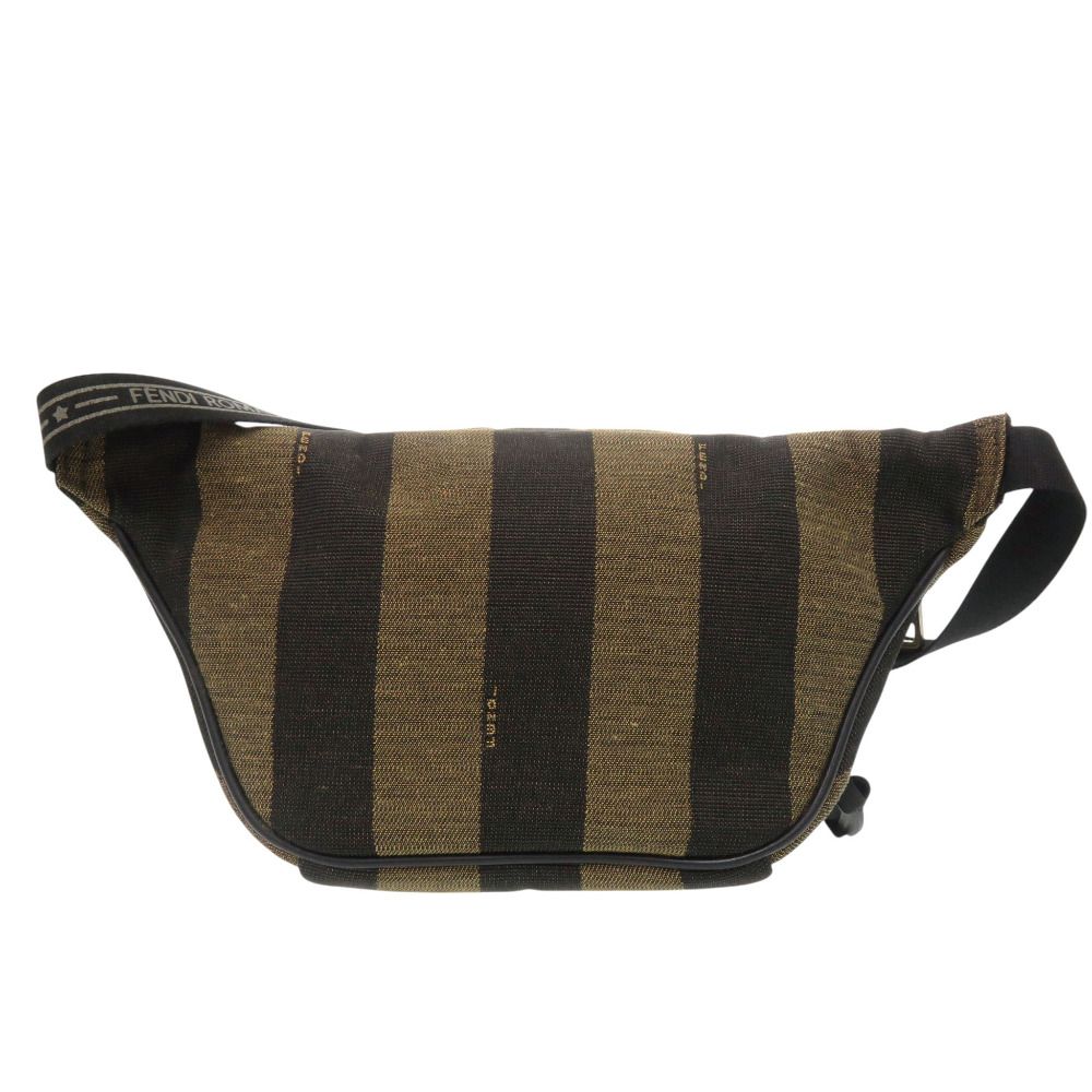 Fendi Pecan Canvas Brown Belt Bag — view 2