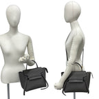 Celine Belt Bag Micro Leather 2-Way Mini Tote Gray — view 2
