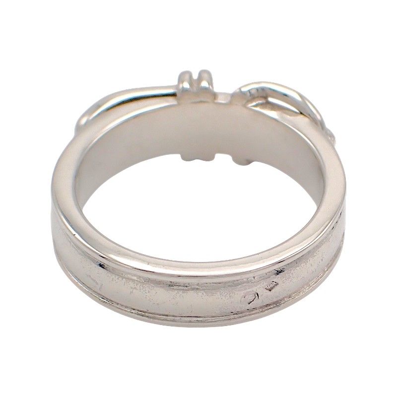 Hermes Ceinture Belt Ring 925 Sterling Silver Accessory — view 6