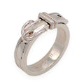 Hermes Ceinture Belt Ring 925 Sterling Silver Accessory