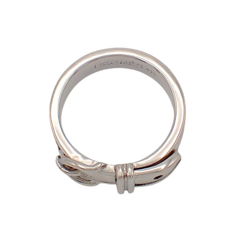 Hermes Ceinture Belt Ring 925 Sterling Silver Accessory — view 5