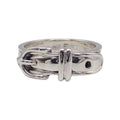 Hermes Ceinture Belt Ring 49 925 Sterling Silver Accessory