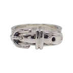 Hermes Ceinture Belt Ring 49 925 Sterling Silver Accessory