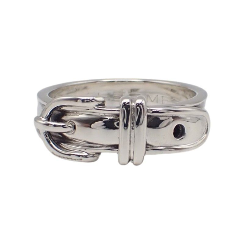 Hermes Ceinture Belt Ring 49 925 Sterling Silver Accessory