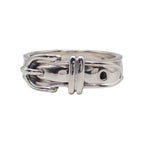 Hermes Ceinture Belt Ring 49 925 Sterling Silver Accessory — view 4