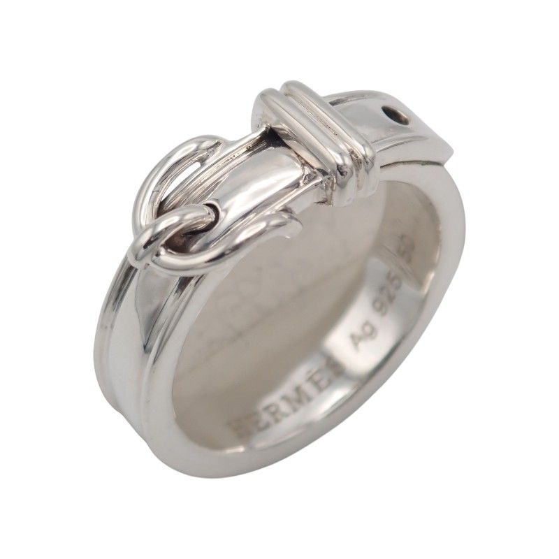 Hermes Ceinture Belt 50 Ring 925 Sterling Silver