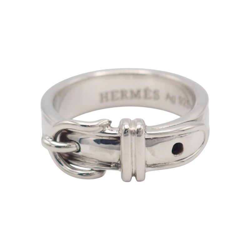 Hermes Ceinture Belt 50 Ring 925 Sterling Silver — view 2