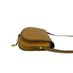 Loewe Vintage Anagram Logo Leather Mini Shoulder Bag Crossbody Pochette Brown — view 6