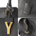 Saint Laurent Cabas Chic Line 2-Way Handbag Black — view 8