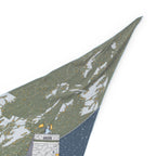 Hermes Losange Cashmere Silk Odyssey Spaceship Diamond Large Shawl Navy — view 2