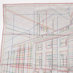 Hermes Cashmere Silk Carre Geant Pique Sellier Series Scarf Multicolor — view 2