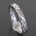 Chanel Quilted Ring Silver