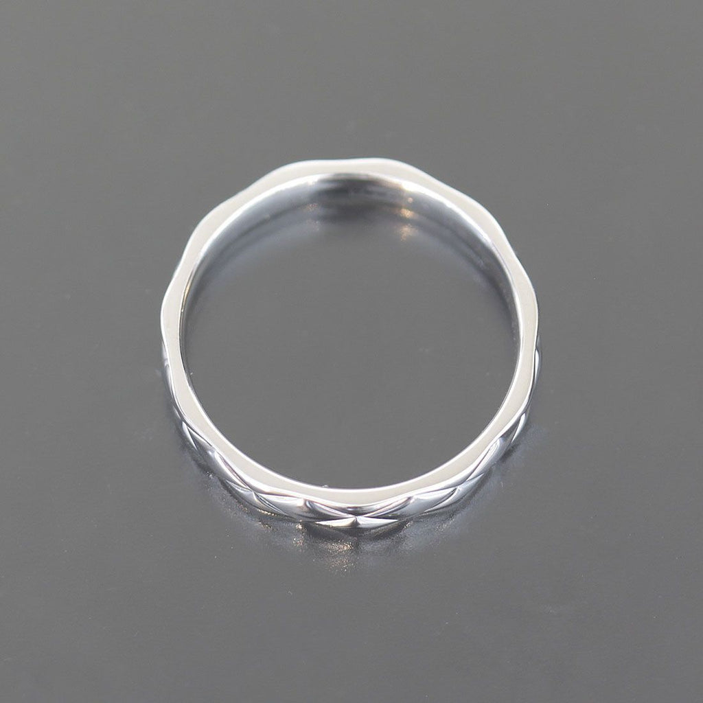 Chanel Quilted Ring Silver — view 2