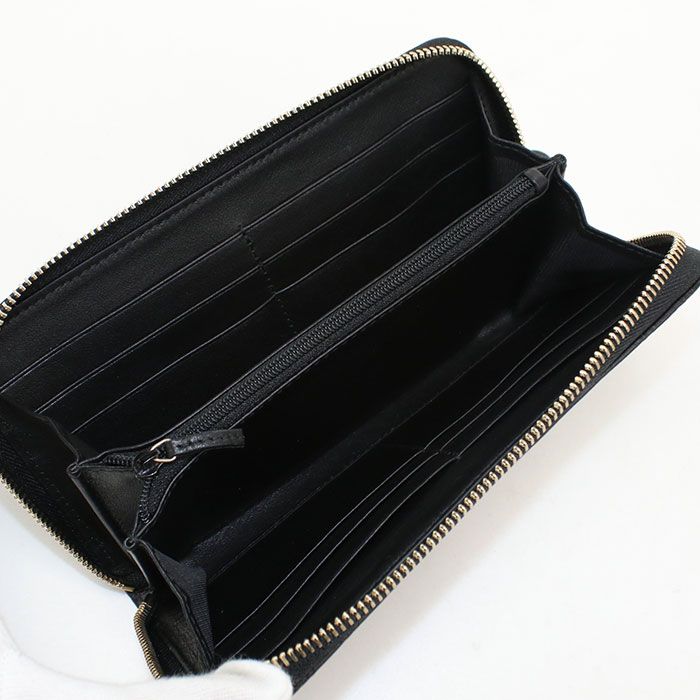 Gucci Micro Guccissima Wallet Zip Around Leather — view 3