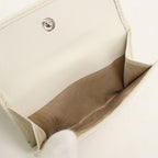 Prada Vitello Daino Leather Trifold Wallet Calfskin — view 5