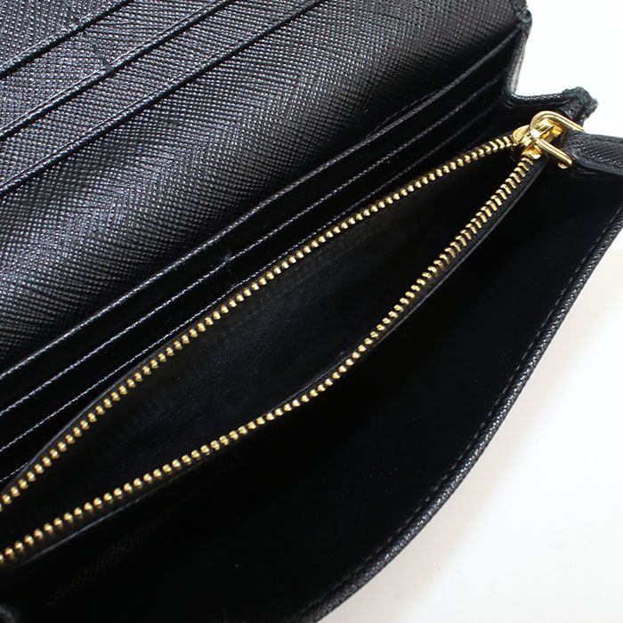 Prada Tessuto Triangle Uzo Wallet Bifold Nylon — view 4