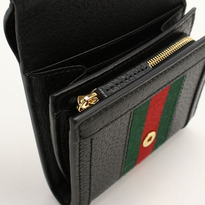Gucci Compact Wallet Ophidia Bifold Leather — view 5