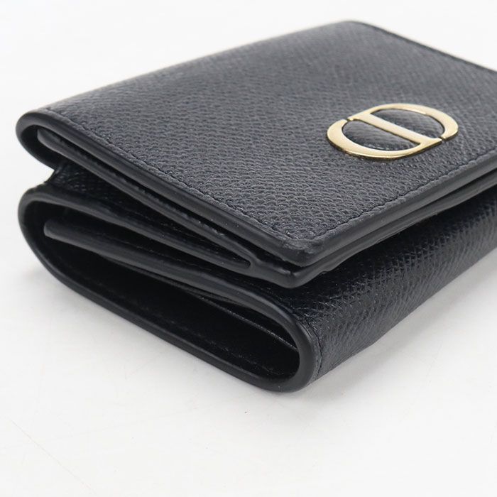 Dior 30 Montaigne Trifold Wallet Calfskin — view 8