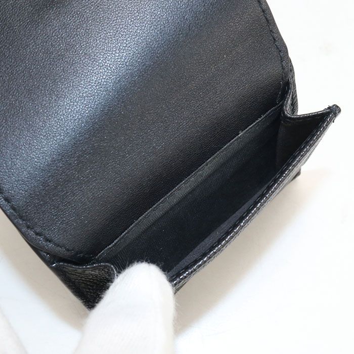 Dior 30 Montaigne Trifold Wallet Calfskin — view 5