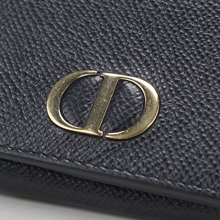 Dior 30 Montaigne Trifold Wallet Calfskin — view 6