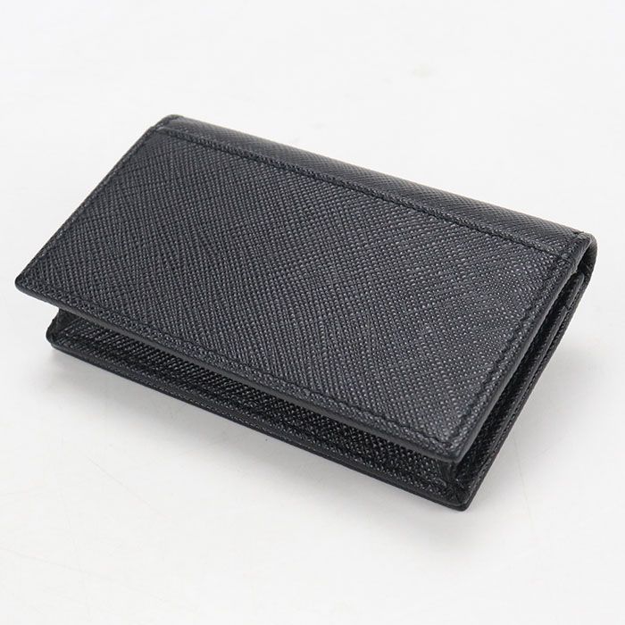 Prada Card Case Saffiano Leather Business — view 2