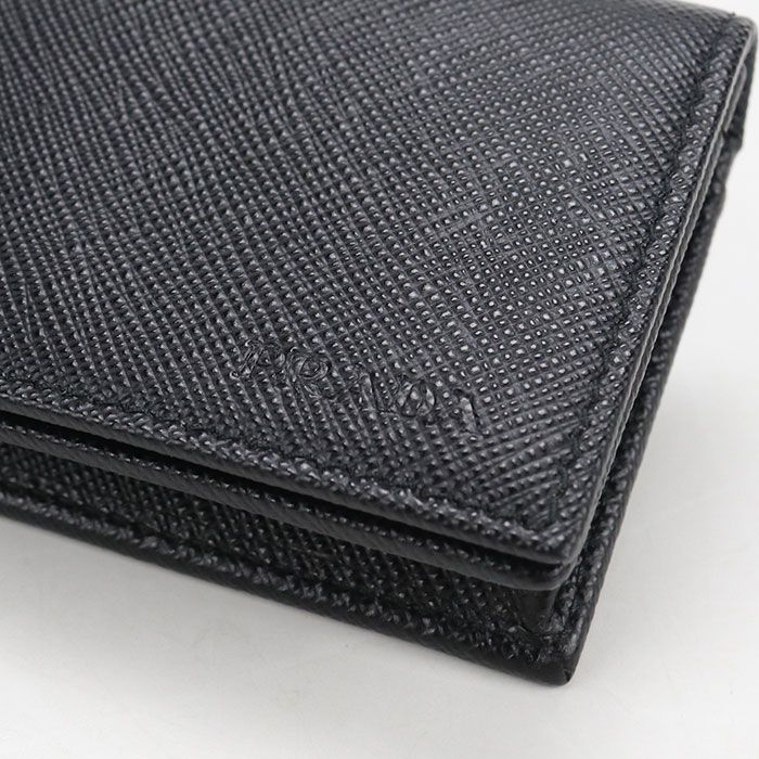 Prada Card Case Saffiano Leather Business — view 5
