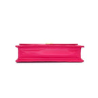 Saint Laurent Shoulder Bag Cassandra Envelope Chain Wallet Pink Grained Poodle — view 4