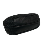 Bottega Veneta Campana Intrecciato Leather Tote Bag Black — view 7