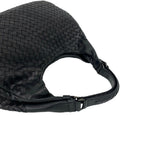 Bottega Veneta Campana Intrecciato Leather Tote Bag Black — view 4