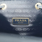 Prada Bucket Backpack Black Gold — view 7