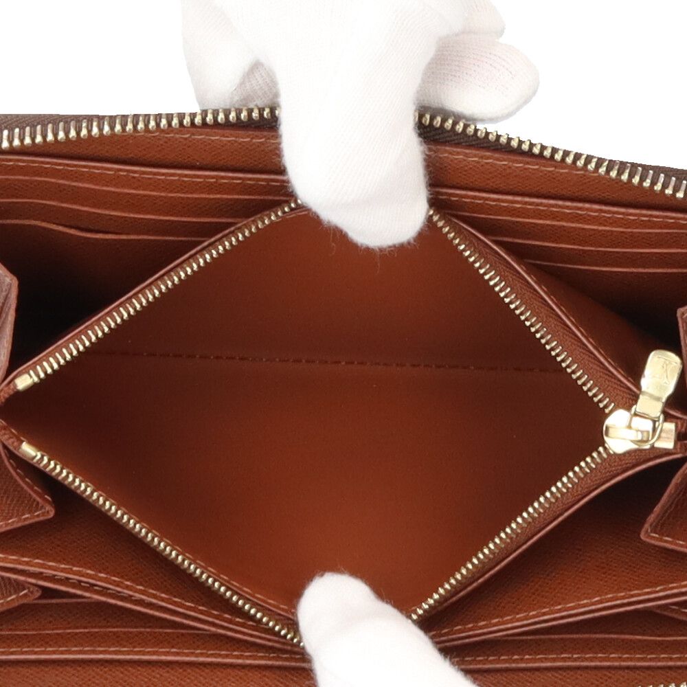 Louis Vuitton Zippy Wallet Monogram Canvas Vintage — view 7