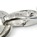 Gucci Interlocking Chain Necklace Silver — view 6