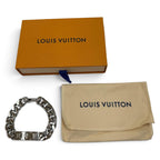 Louis Vuitton Monogram Chain Bracelet Silver M Box Included — view 2
