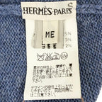 Hermes Bonnet Rajastan 95% Cashmere Martin Margiela Era Logo Beanie Knit — view 6
