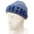 Hermes Bonnet Rajastan 95% Cashmere Martin Margiela Era Logo Beanie Knit