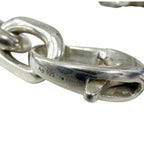 Gucci Interlocking Chain Bracelet Silver 19 — view 4