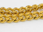 Chanel Soccer Ball Multi Stone CC Logo Bracelet Gold — view 3