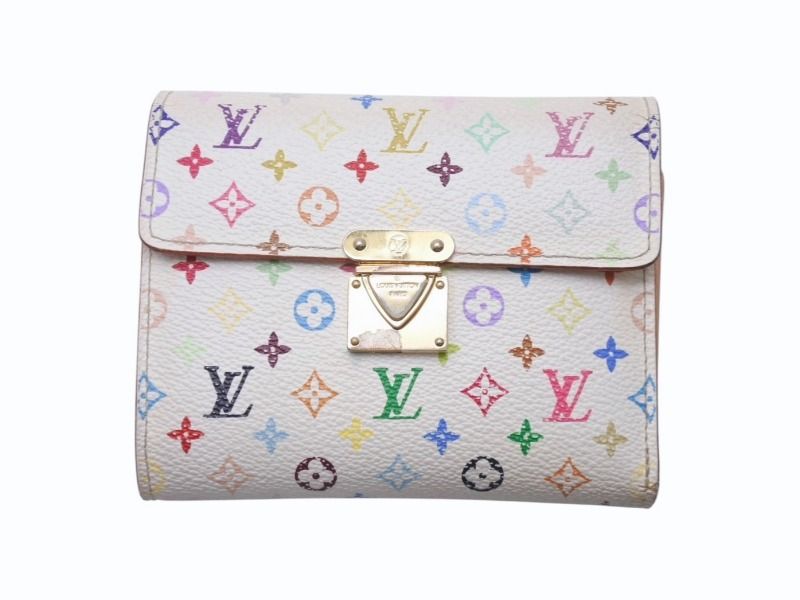 Louis Vuitton Portefeuille Koala Blanc Takashi Murakami White Monogram