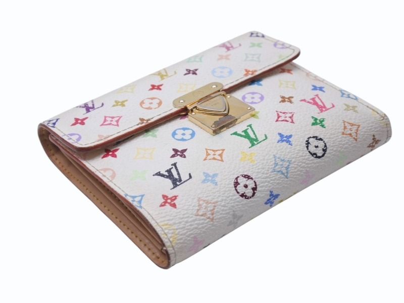 Louis Vuitton Portefeuille Koala Blanc Takashi Murakami White Monogram — view 3