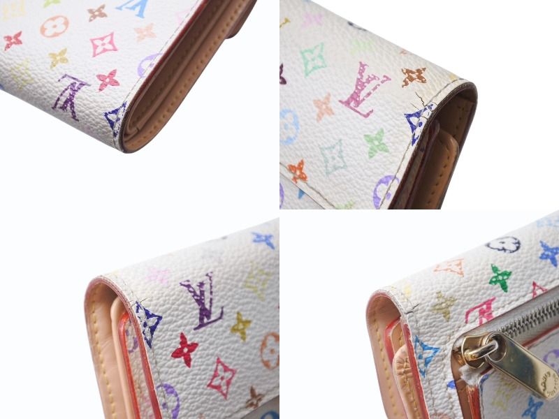 Louis Vuitton Portefeuille Koala Blanc Takashi Murakami White Monogram — view 7
