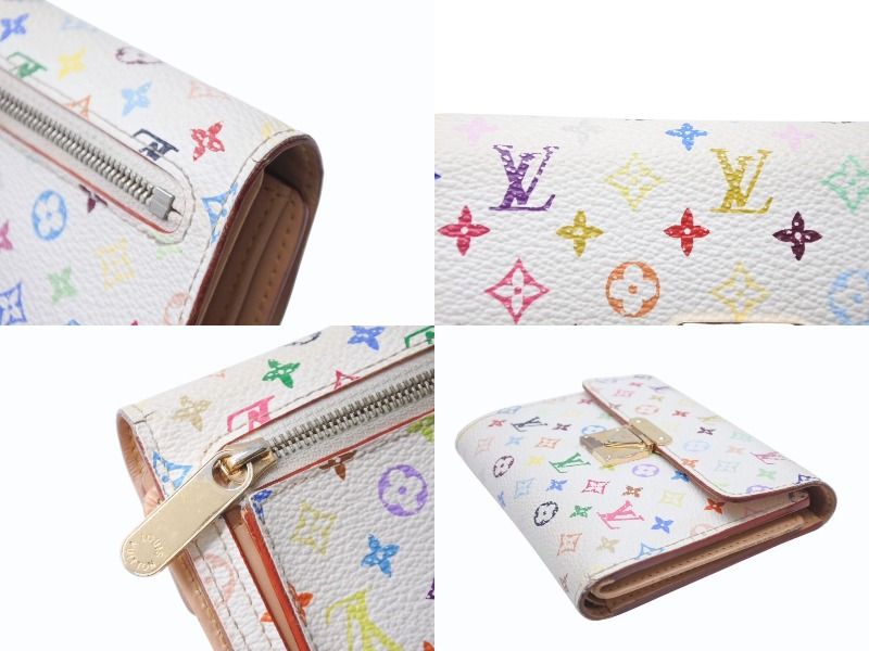 Louis Vuitton Portefeuille Koala Blanc Takashi Murakami White Monogram — view 8
