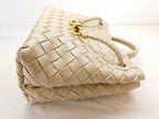 Bottega Veneta Certify of W/craft Small Andiamo Ecru 2-Way — view 3